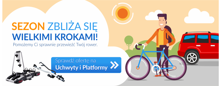 bagażniki rowerowe na hak i na dach