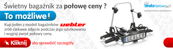 promocja na bagażniki marki Uebler